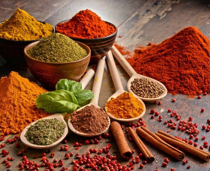 Antioxydants : les 11 epices qui en contiennent le plus