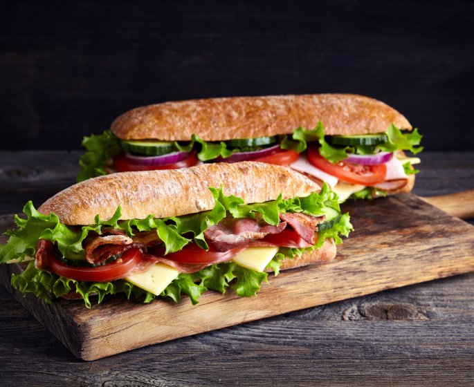 Ces 5 sandwichs vont changer votre vie