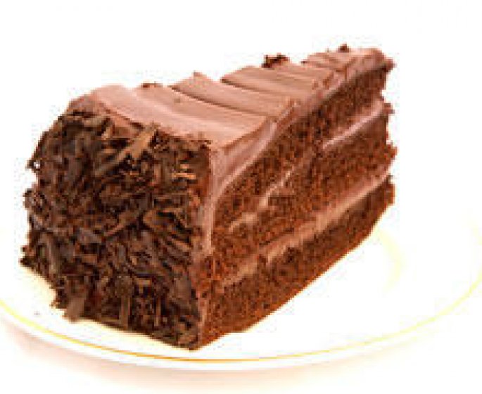 Gateau au chocolat allege