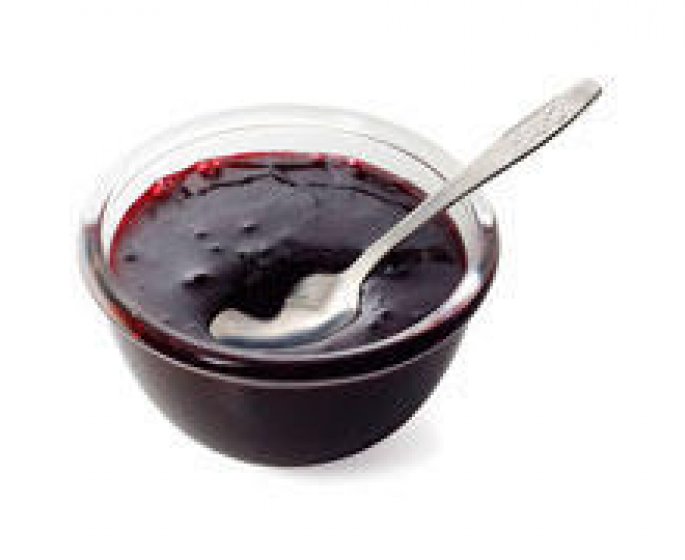 Gelee de cassis allegee