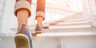 Monter les escaliers plus souvent, une astuce pour prolonger son esperance de vie