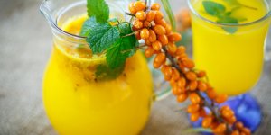 Fatigue en debut de grossesse : du jus d-argousier bio comme remede