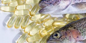 L-huile de poisson, riche en omega 3