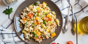 Croquettes, legumes farcis... 5 recettes saines et pas cheres a base de riz