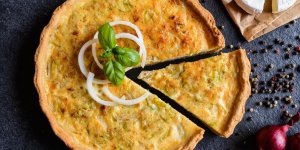 Une recette de tarte salee sans gluten