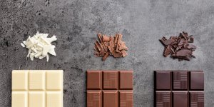 Noir, blanc, au lait... La liste des chocolats les moins gras