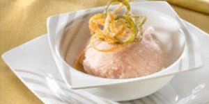 Sorbet au pamplemousse sans sorbetiere