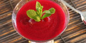 Granite de framboises