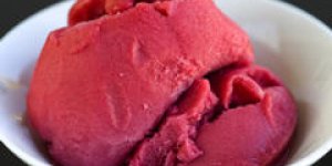 Sorbet de tomate a la liqueur de safran 