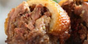 Oie rotie farcie de marrons