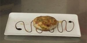 Pastilla de caille et amandes grillees