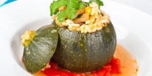 Courgettes farcies allegees