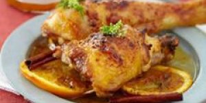 Tajine de poulet a la marmelade d-oranges ameres