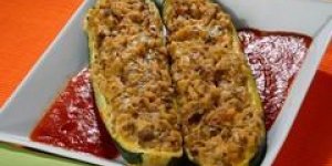 Courgettes farcies