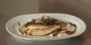 Saint-pierre roti, coulis de chou-fleur