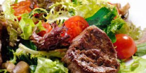 Salade de printemps au boeuf