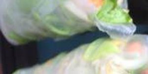 Nems de legumes croquants