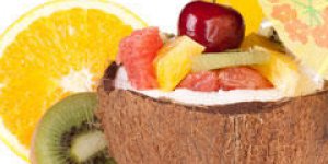 Salade de fruits a la noix de coco