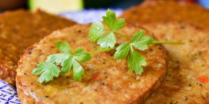 Escalopes de seitan panees