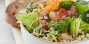 Meli-melo de legumes facon taboule