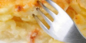 Gratin de pommes de terre facon normande