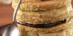 Petites buches verticales facon millefeuille