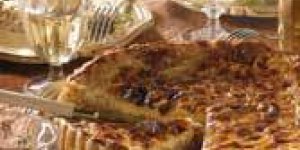 Tarte cremeuse aux oignons