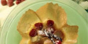 Omelette sucree a la rhubarbe