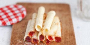 Cigarettes a la confiture de fraise