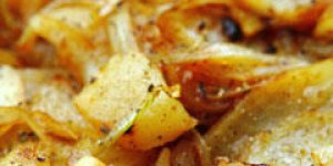 Melange savoureux pommes et pommes de terre