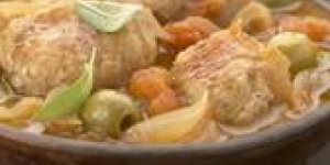 Saute de veau a la tomate et aux olives
