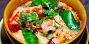 Curry de homard au lait de coco