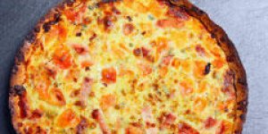 Quiche a la carotte et au cumin