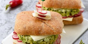 Burger vegetarien au Societe® Croque