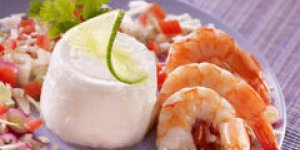 La Faisselle, petits legumes et crevettes
