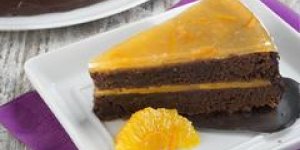 Gateau au chocolat et a l’orange