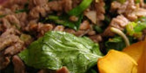 Laap au boeuf (tartare laotien)