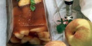 Terrine de peches a la cannelle