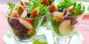 Salade sucre sale en verrine