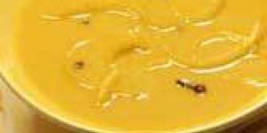 Veloute de patates douces et panais a la poire