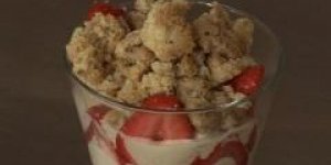 Streusel noisette, creme a la cannelle