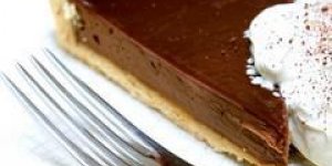 Tarte au chocolat et a la reglisse
