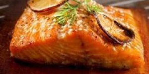 Pave de saumon grille et gratin de brocolis