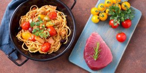 Spaghettis au thon