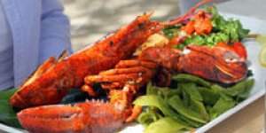 Homard grille au four 