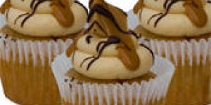 Cupcakes au caramel a la fleur de sel