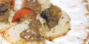 Coquilles Saint-Jacques au foie gras