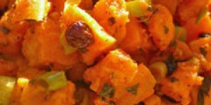 Wok de choux a la patate douce