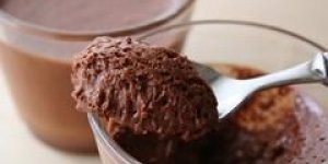 Mousse au chocolat et a la cannelle