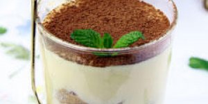 Glace au mascarpone facon Tiramisu